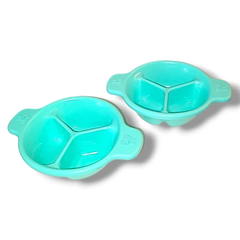 Vintage Little Tikes Tenderheart Baby Doll Feeding Bowls Set of 2‎